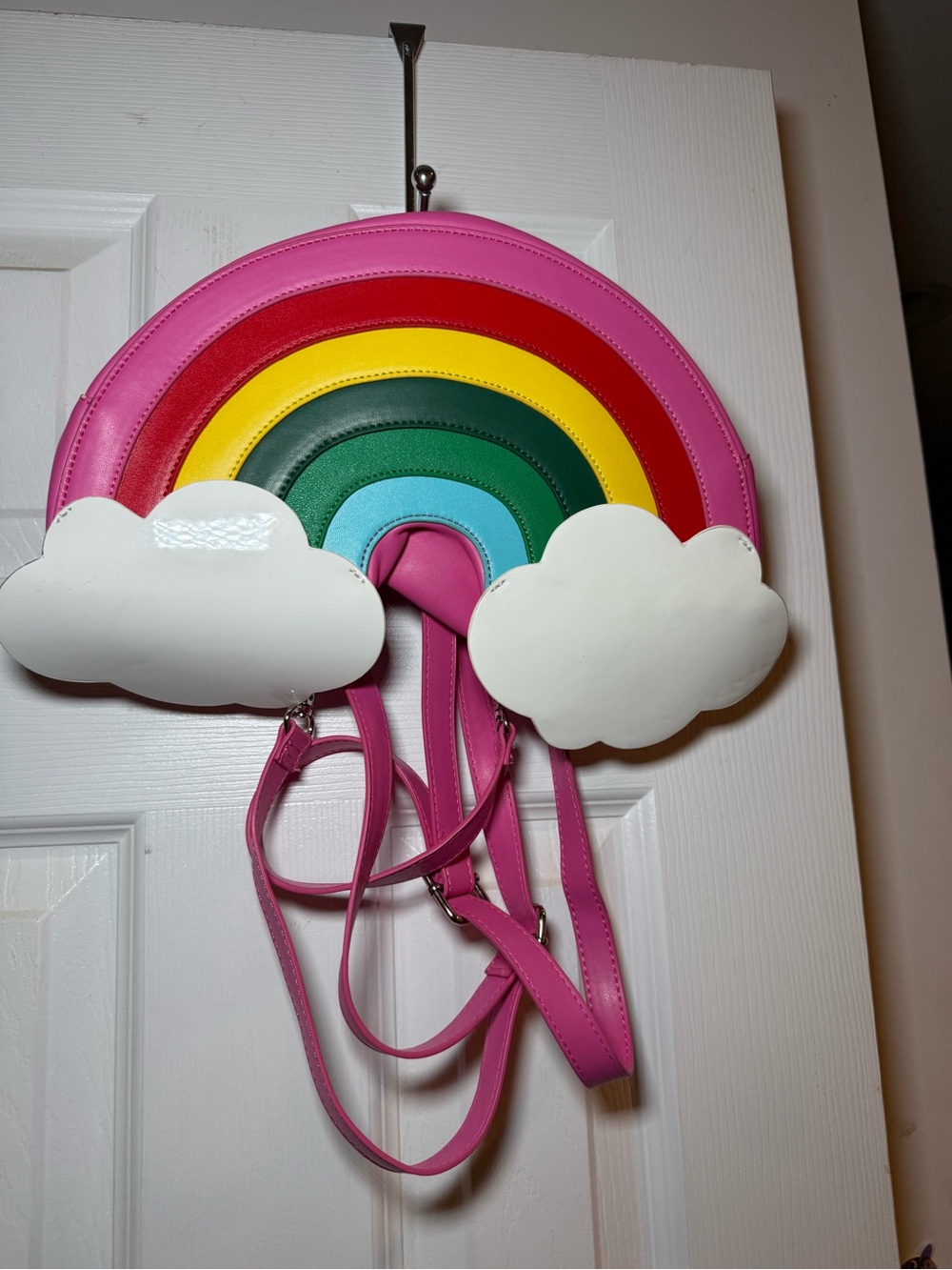 Delias pink rainbow backpack